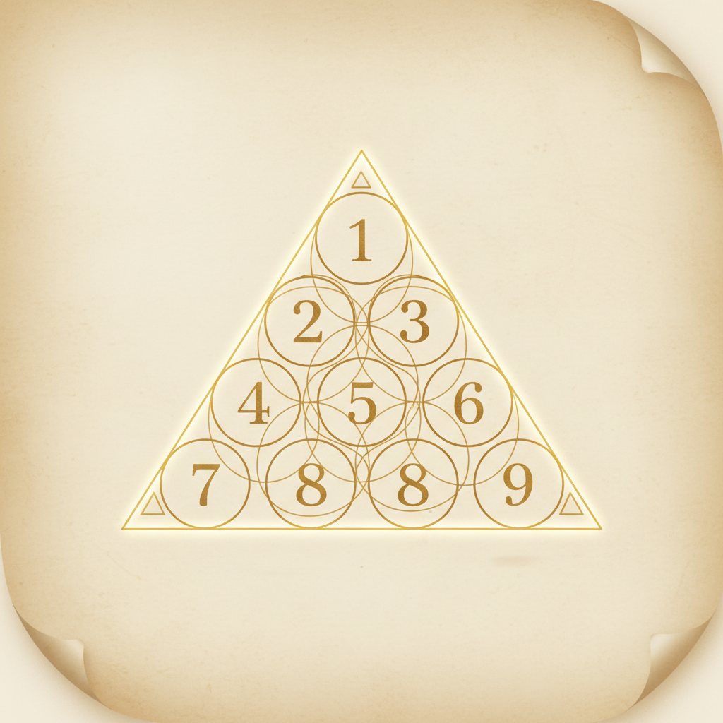 Built on Pythagorean Numerology Tradition